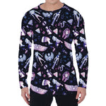 Egyptian Tribal Symbols Print Men's Long Sleeve T-Shirt