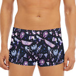 Egyptian Tribal Symbols Print Men's Short Boxer Briefs
