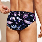 Egyptian Tribal Symbols Print Men's Swim Briefs