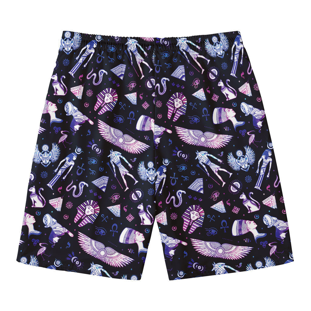 Egyptian Tribal Symbols Print Men's Swim Trunks