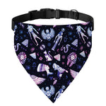 Egyptian Tribal Symbols Print Over The Collar Dog Bandana