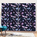 Egyptian Tribal Symbols Print Pencil Pleat Curtains
