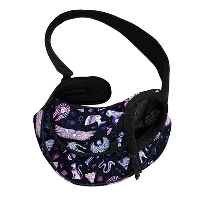 Egyptian Tribal Symbols Print Pet Sling Carrier