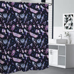Egyptian Tribal Symbols Print Premium Shower Curtain