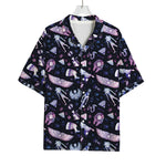 Egyptian Tribal Symbols Print Rayon Hawaiian Shirt