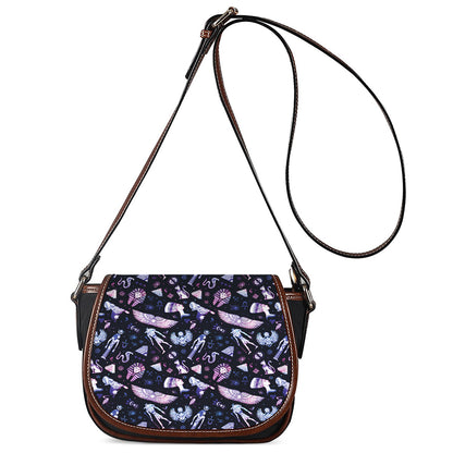 Egyptian Tribal Symbols Print Saddle Bag