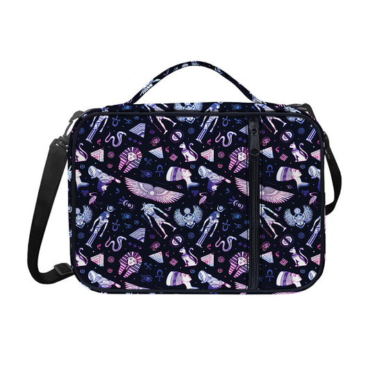 Egyptian Tribal Symbols Print Shoulder Strap Bible Bag