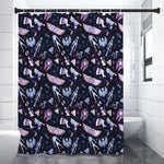 Egyptian Tribal Symbols Print Shower Curtain