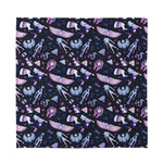 Egyptian Tribal Symbols Print Silk Bandana