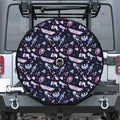 Egyptian Tribal Symbols Print Tire Cover With Camera Hole