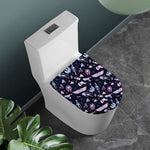 Egyptian Tribal Symbols Print Toilet Lid Cover