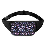 Egyptian Tribal Symbols Print Waist Bag