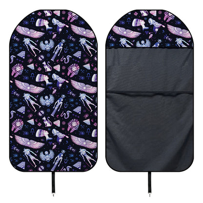 Egyptian Tribal Symbols Print Waterproof Car Seat Cover