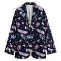 Egyptian Tribal Symbols Print Women's Blazer