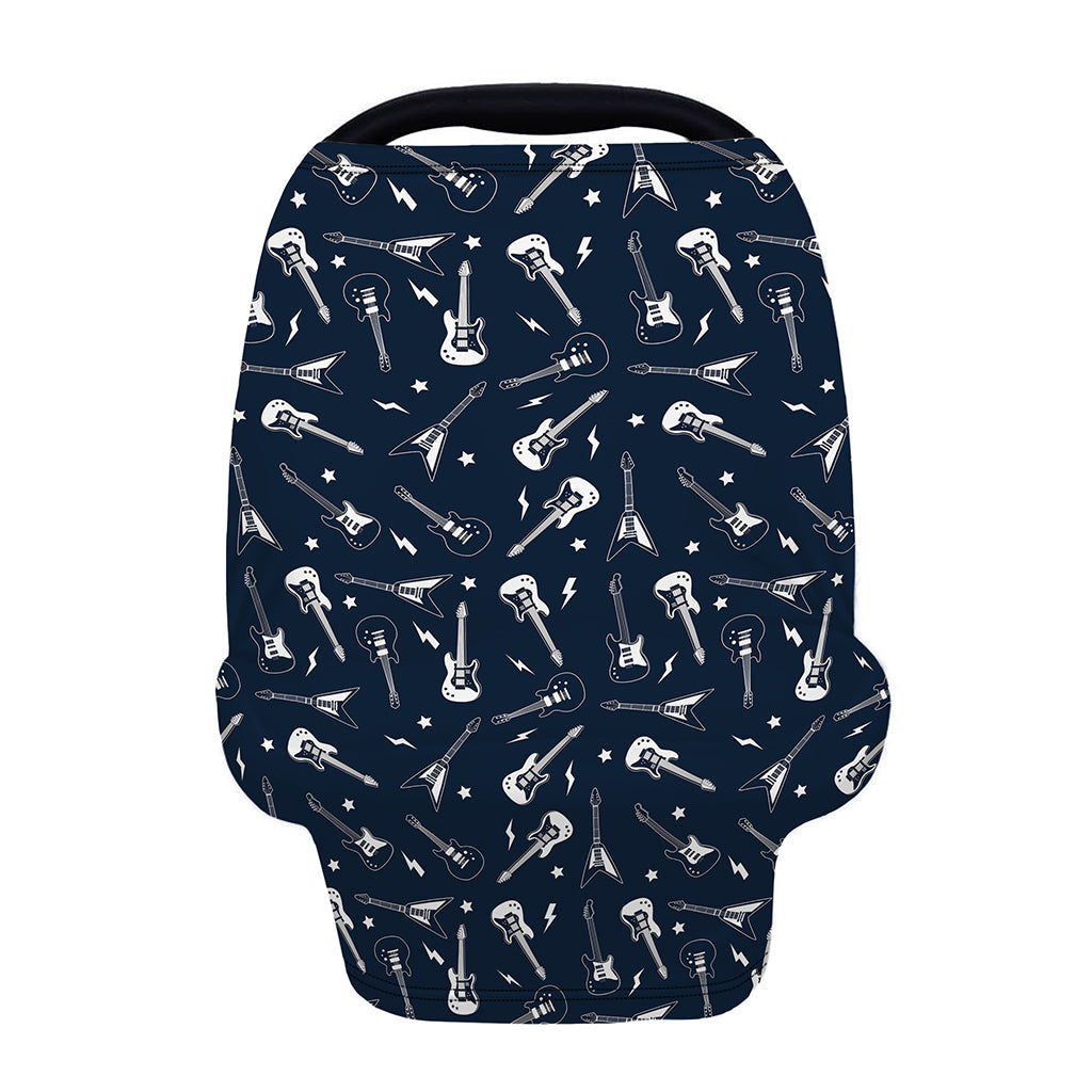 Electric Guitar Pattern Print Baby Seat Cover