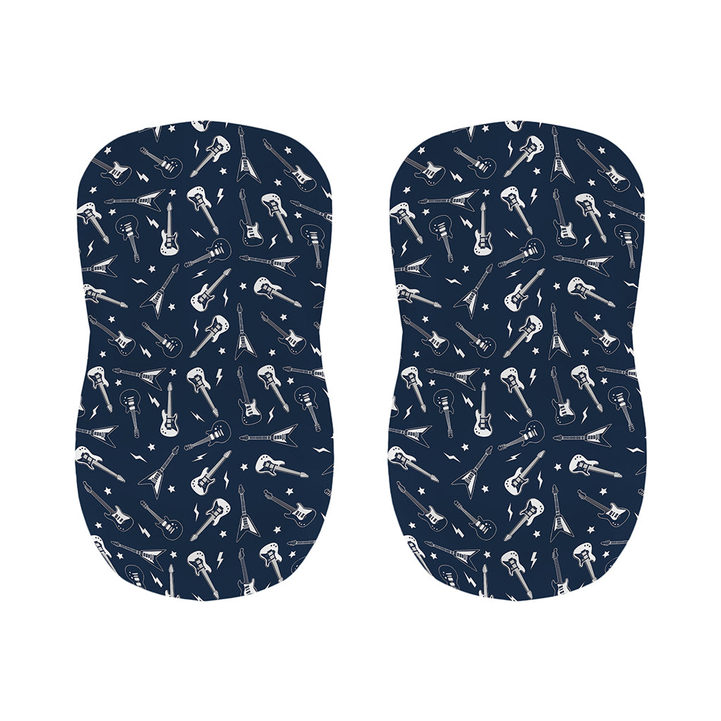 Electric Guitar Pattern Print Bar Stool Covers