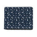 Electric Guitar Pattern Print Bifold Wallet
