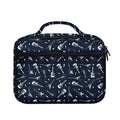 Electric Guitar Pattern Print Briefcase Bible Bag