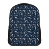 Electric Guitar Pattern Print Casual Backpack