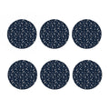 Electric Guitar Pattern Print Coaster Set