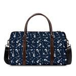 Electric Guitar Pattern Print Duffle Bag