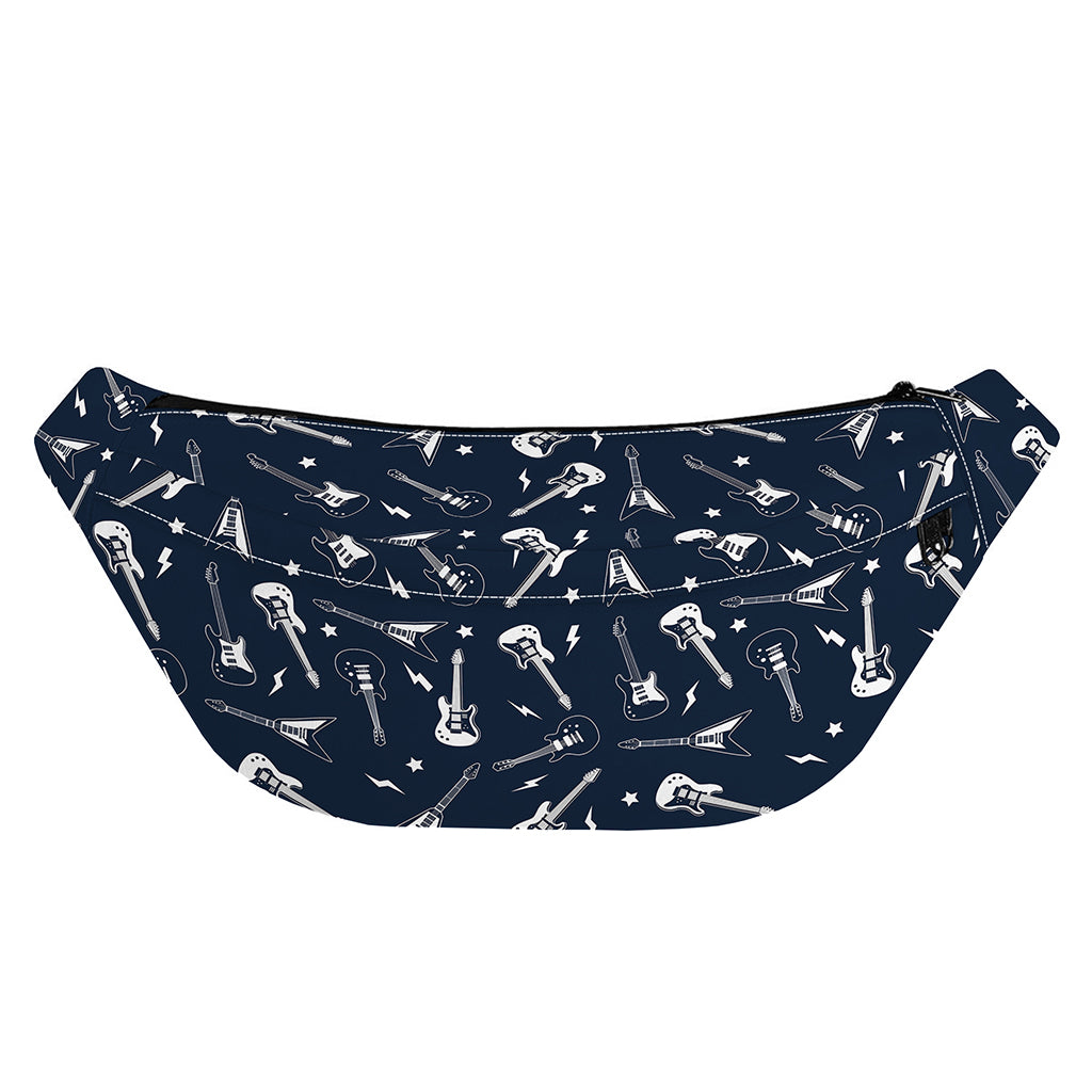 Electric Guitar Pattern Print Fanny Pack