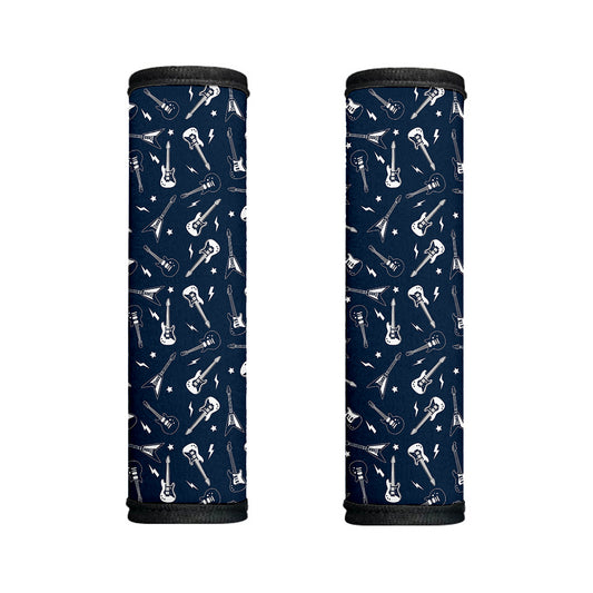 Electric Guitar Pattern Print Handle Covers