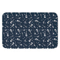 Electric Guitar Pattern Print Indoor Door Mat