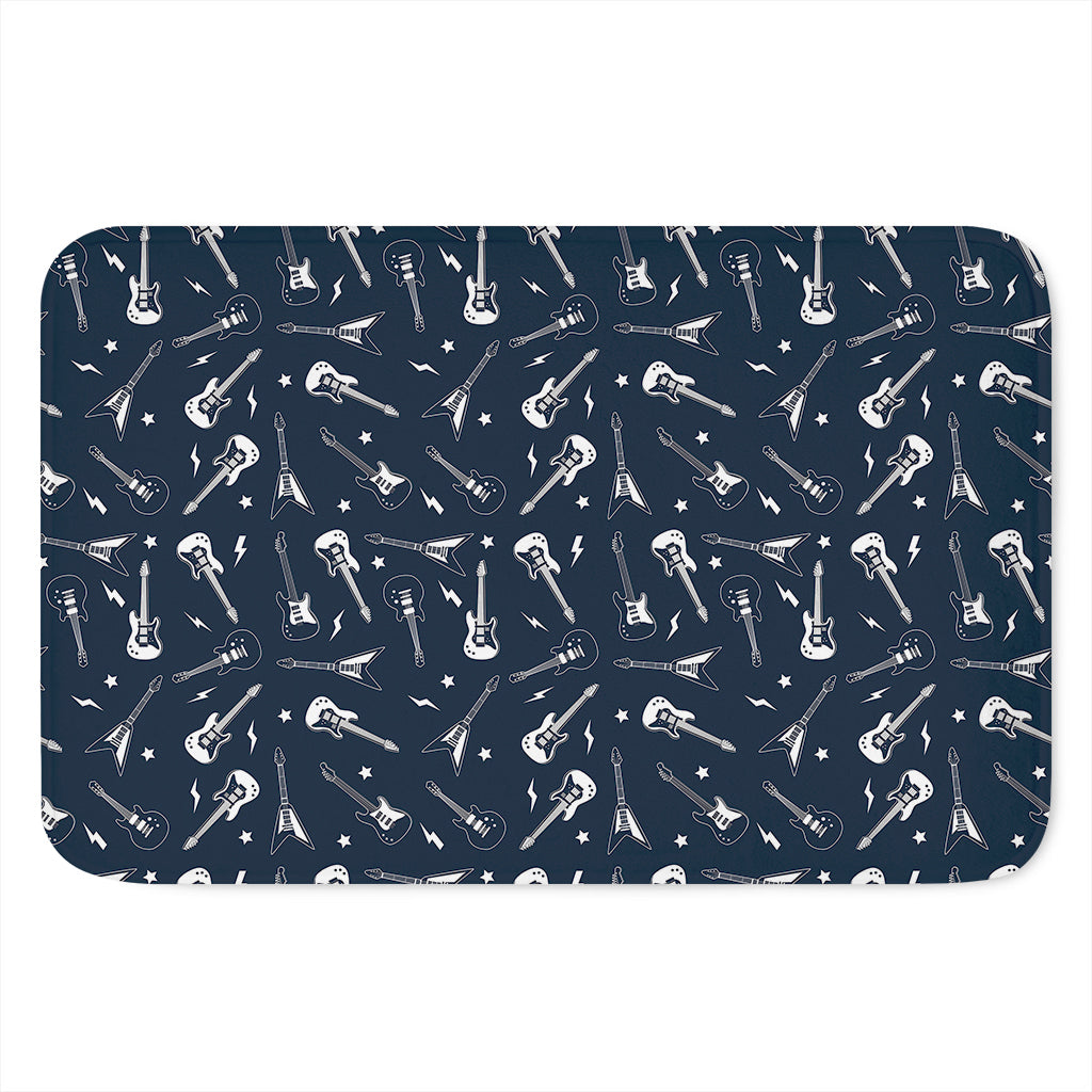 Electric Guitar Pattern Print Indoor Door Mat