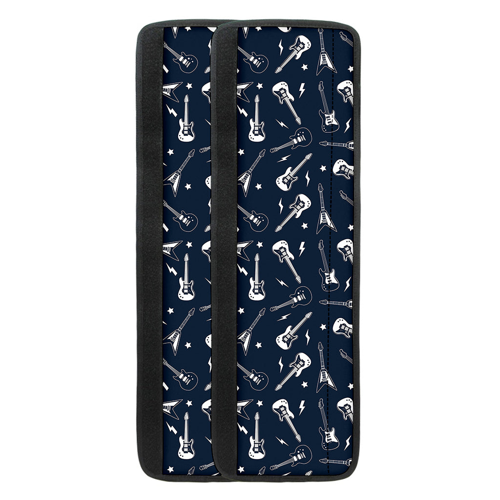 Electric Guitar Pattern Print Refrigerator Handle Covers