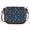 Electric Guitar Pattern Print Saddle Bag