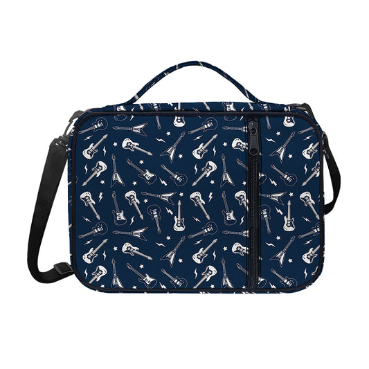 Electric Guitar Pattern Print Shoulder Strap Bible Bag