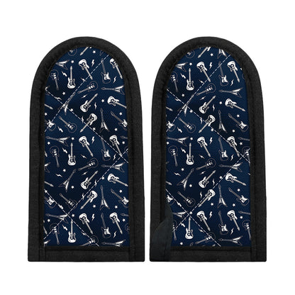 Electric Guitar Pattern Print Skillet Handle Cover