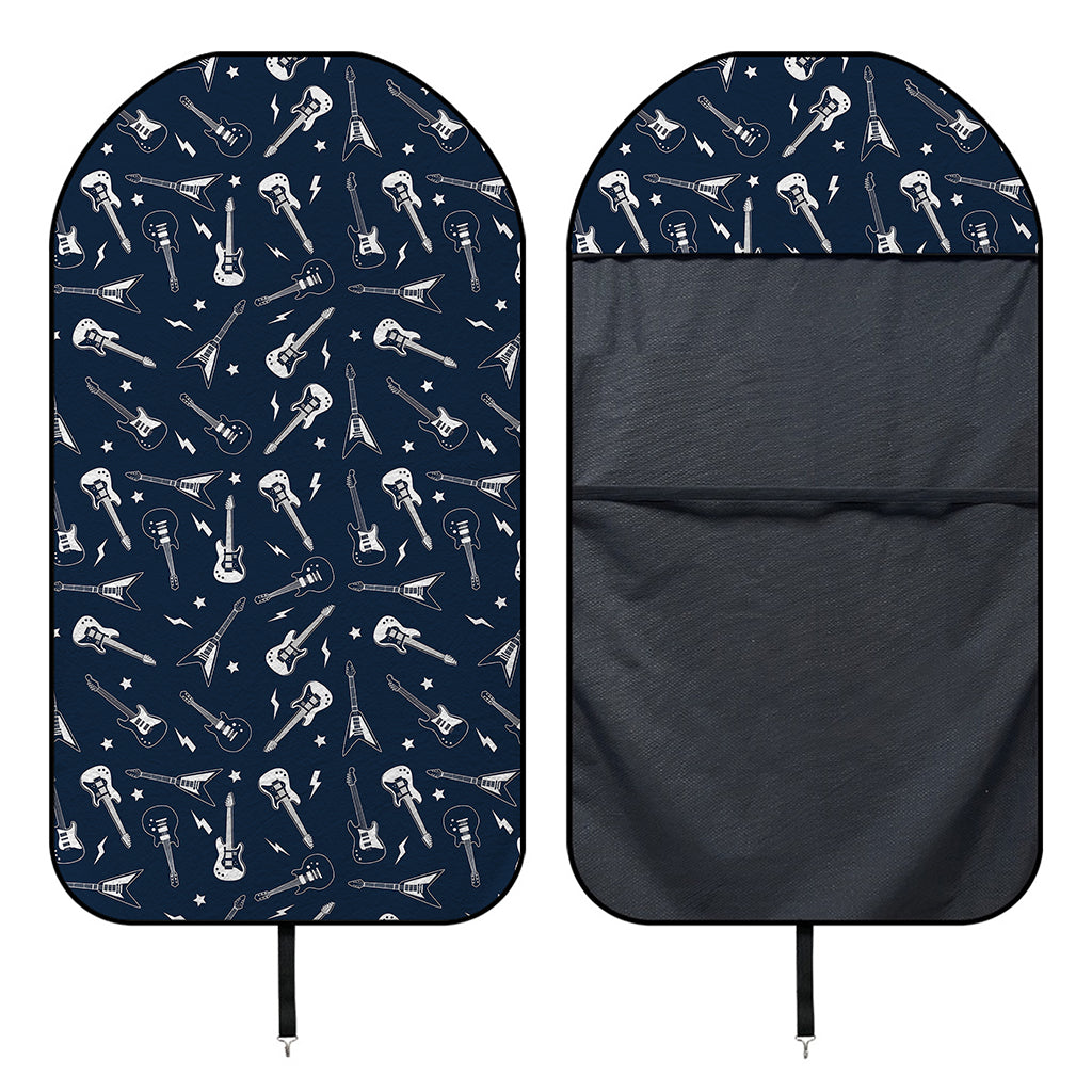 Electric Guitar Pattern Print Waterproof Car Seat Cover