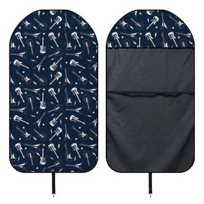 Electric Guitar Pattern Print Waterproof Car Seat Cover