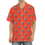 Elephant Skeleton X-Ray Pattern Print Aloha Shirt