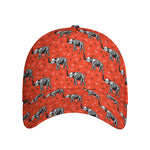 Elephant Skeleton X-Ray Pattern Print Baseball Cap