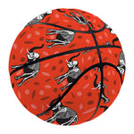 Elephant Skeleton X-Ray Pattern Print Basketball