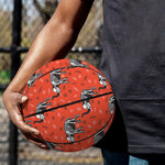 Elephant Skeleton X-Ray Pattern Print Basketball