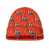 Elephant Skeleton X-Ray Pattern Print Beanie