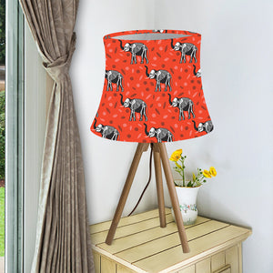 Elephant Skeleton X-Ray Pattern Print Bell Lamp Shade