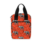 Elephant Skeleton X-Ray Pattern Print Bible Tote Bag