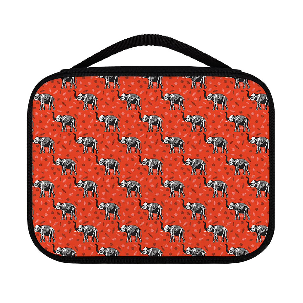 Elephant Skeleton X-Ray Pattern Print Classic Bible Case