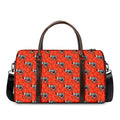 Elephant Skeleton X-Ray Pattern Print Duffel Bag
