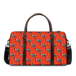 Elephant Skeleton X-Ray Pattern Print Duffle Bag