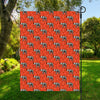 Elephant Skeleton X-Ray Pattern Print Garden Flag