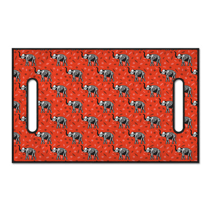 Elephant Skeleton X-Ray Pattern Print Golf Cart Seat Cover