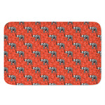 Elephant Skeleton X-Ray Pattern Print Indoor Door Mat