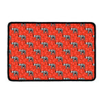 Elephant Skeleton X-Ray Pattern Print Kitchen Mat