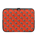 Elephant Skeleton X-Ray Pattern Print Laptop Sleeve